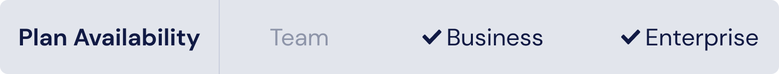 business and enterprise edition only